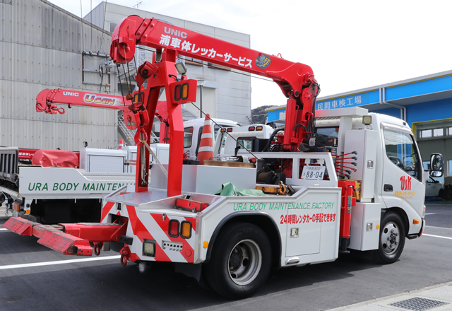 レッカー車2号／日野デュトロ